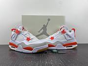  Air Jordan 4 White Orange DR5415-108 - 6