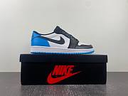 Air Jordan 1 Retro Low OG Black Dark Powder Blue CZ0790-104 - 3