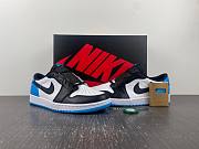 Air Jordan 1 Retro Low OG Black Dark Powder Blue CZ0790-104 - 6
