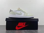 Air Jordan 1 Retro Low White Ghost Green Black  DM7837-103 - 5