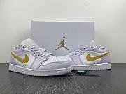  Air Jordan 1 Low Barely Grape (Women's) DC0774-501 - 3