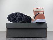 Air Jordan 1 Mid SE Orange Suede (GS) DV1336-800 - 2