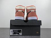 Air Jordan 1 Mid SE Orange Suede (GS) DV1336-800 - 6