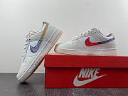  Nike Dunk Low White Multi-Color Paisley (GS) FN8913-141 - 6