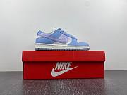 Nike Dunk Low Blue Airbrush Canvas (Women's) FN0323-400 - 3