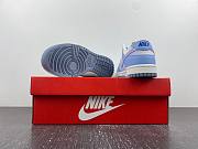 Nike Dunk Low Blue Airbrush Canvas (Women's) FN0323-400 - 6