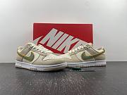  Nike Dunk Low Pale Ivory Oil Green (Women's) FQ6869-131 - 5