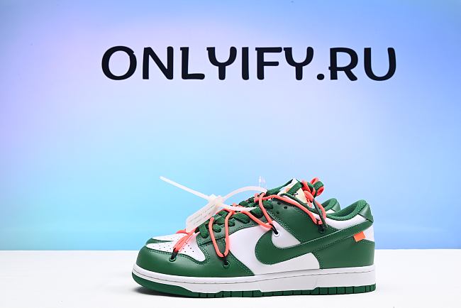 Nike Dunk Low Off-White Pine Green CT0856-100 - 1