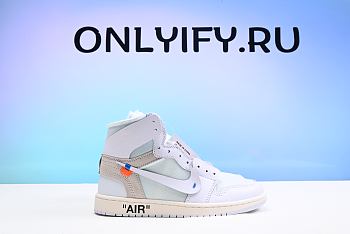 Air Jordan 1 Retro High Off-White White AQ0818-100