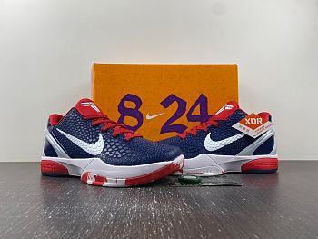 NIKE Zoom Kobe VI Kobe Bryant 6th Generation Basketball Shoes Dark Blue 429659-003