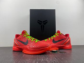 NIKE Zoom Kobe 6 ZK6 Kobe 6 big red black yellow FV4921-600