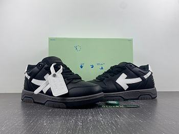 OFF-WHITE Out of Office Black White OMIA189R21LEA0011001