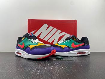 Nike Air Max 1 SE purple yellow green AO1021-023