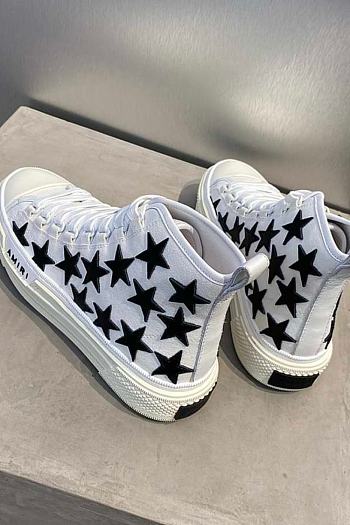AMIRI Stars high-top sneakers White_Black AMRQ4736WHT97Z1100