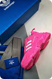 Balenciaga x adidas Triple S Neon Pink (Women's) 712764W2ZB65590 - 2