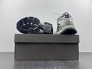 BALENCIAGA MEN'S RUNNER SNEAKER IN GREY/WHITE/BLACK 772774W3RNY9012 - 5