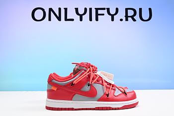 Nike Dunk Low Off-White University Red CT0856-600