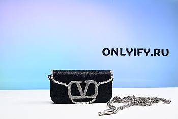 Valentino Garavani Loco small crystal embellished crossbody bag