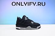 Air Jordan 4 Retro SE Black Canvas - DH7138-006 - 3