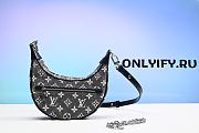 LOUIS VUITTON Denim Monogram Loop Shoulder Bag - 6