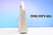 Saint Laurent Le 5 A 7 Mini Hobo Bag In Smooth Leather Blanc Vintage  7103182R20W9207 - 4