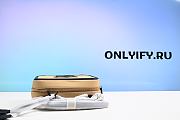 Chanel Filigree Vanity Case Diamond Quilted CC Large Beige/Black - 6