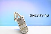 Dior Medium Lady D-Lite Bag White Cannage Embroidery - 6