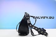 Balenciaga Le Cagole XS Croc-Embossed Shoulder Bag - 5