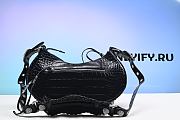 Balenciaga Le Cagole XS Croc-Embossed Shoulder Bag - 3