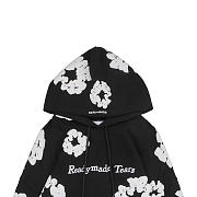 READYMADE x Denim Tears Wreath Hoodie 'Black' RM K01 1111 128 BLAC - 6