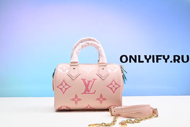 Louis Vuitton Speedy Bandouliere 20 Degrade Rose Pink M46518 - 1