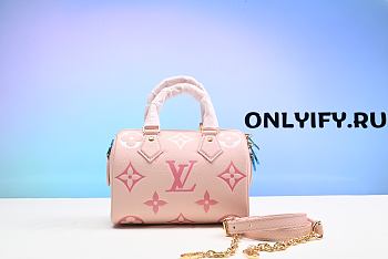 Louis Vuitton Speedy Bandouliere 20 Degrade Rose Pink M46518