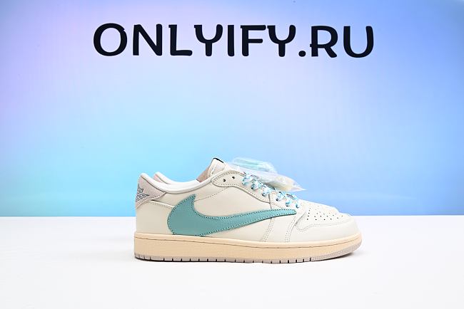  Air Jordan 1 Retro Low x Travis Scott ‘Tiffany’ Customs - 1