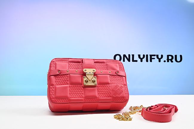 Louis Vuitton Troca PM Damier Quilt Pink M59115 - 1