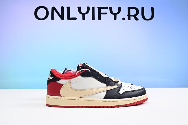 Air Jordan 1 Travis Scott’s Alternate Red low  - 1