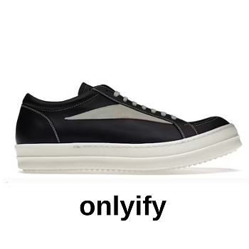 Rick Owens Vintage Sneakers Black RU02C7897LCGLVS-911