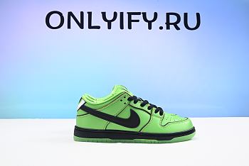 The Powerpuff Girls x Nike SB Dunk Low “Buttercup” Mean Green FZ8319-300