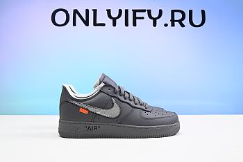Off-White x Nike Air Force 1 Low Ghost Grey Silver