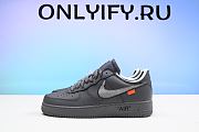 Off-White x Nike Air Force 1 Low Ghost Grey Silver - 6
