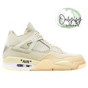 Air Jordan 4 Retro Off-White Sail (W) CV9388-100 - 1