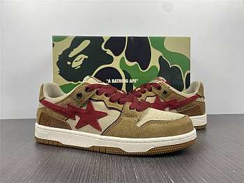 A Bathing Ape Bape SK8 Sta Brown 191030