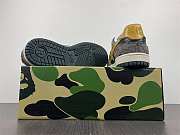 A Bathing Ape Bape SK8 Sta Grey Mustard Yellow - 6