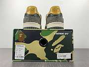 A Bathing Ape Bape SK8 Sta Grey Mustard Yellow - 5