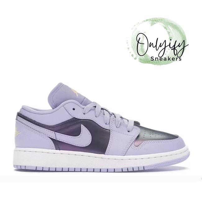 Air Jordan 1 Low Oxygen Purple (GS)  554723-505 - 1