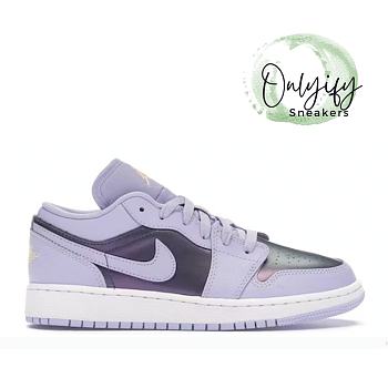 Air Jordan 1 Low Oxygen Purple (GS)  554723-505