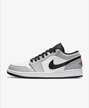 Air Jordan 1 Low Light Smoke Grey  553558-030 - 6