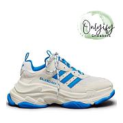 Balenciaga x adidas Triple S White Blue IF0167 - 1