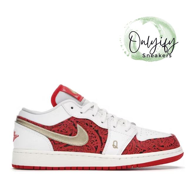 Air Jordan 1 Low Spades (GS) DJ5186-100 - 1