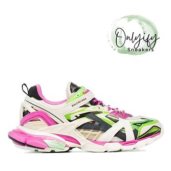 Balenciaga Track.2 Pink Green 568614 W2GN3 9199