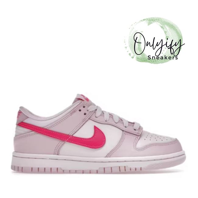 Nike Dunk Low Triple Pink (GS) DH9765-600 - 1